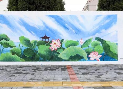 安吉墙绘施工材料制作工艺说明