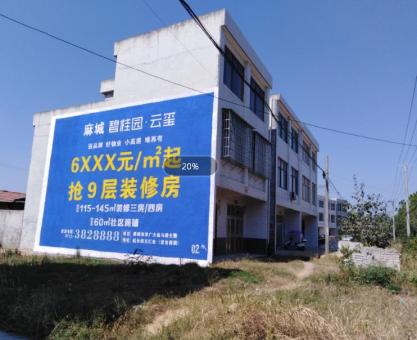 如何策划安吉墙体广告的投放？