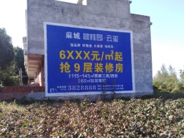 安吉墙体广告的好处