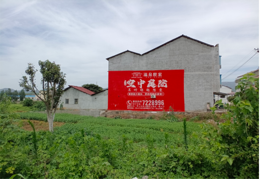 安吉做墙体广告的意义