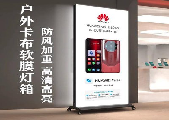 安吉户外防水灯箱的应用特点及适用范围。
