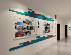 安吉企业文化墙用什么材料好？