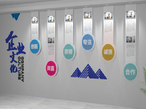安吉企业文化墙需要传递什么办公文化？